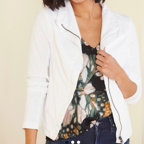 Evereve Jackets & Coats Nwt Evereve White Marrakech Matilda Moro